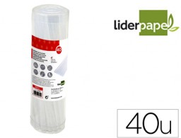 40 barras termofusibles Liderpapel silicona ø7x200mm.